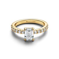 Anello Pandora Donna Classic Stone in Lega metallica Cubic Zirconia 164506C01-54 - 164506C01-54